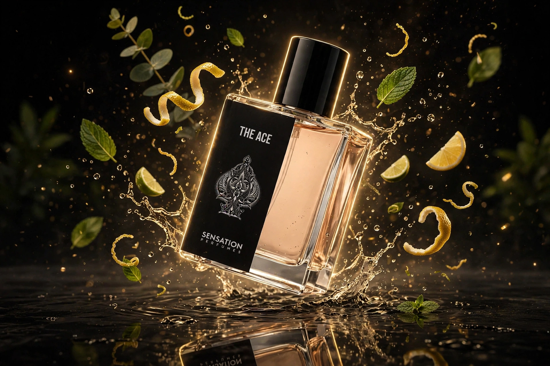 The Ace perfume bottle