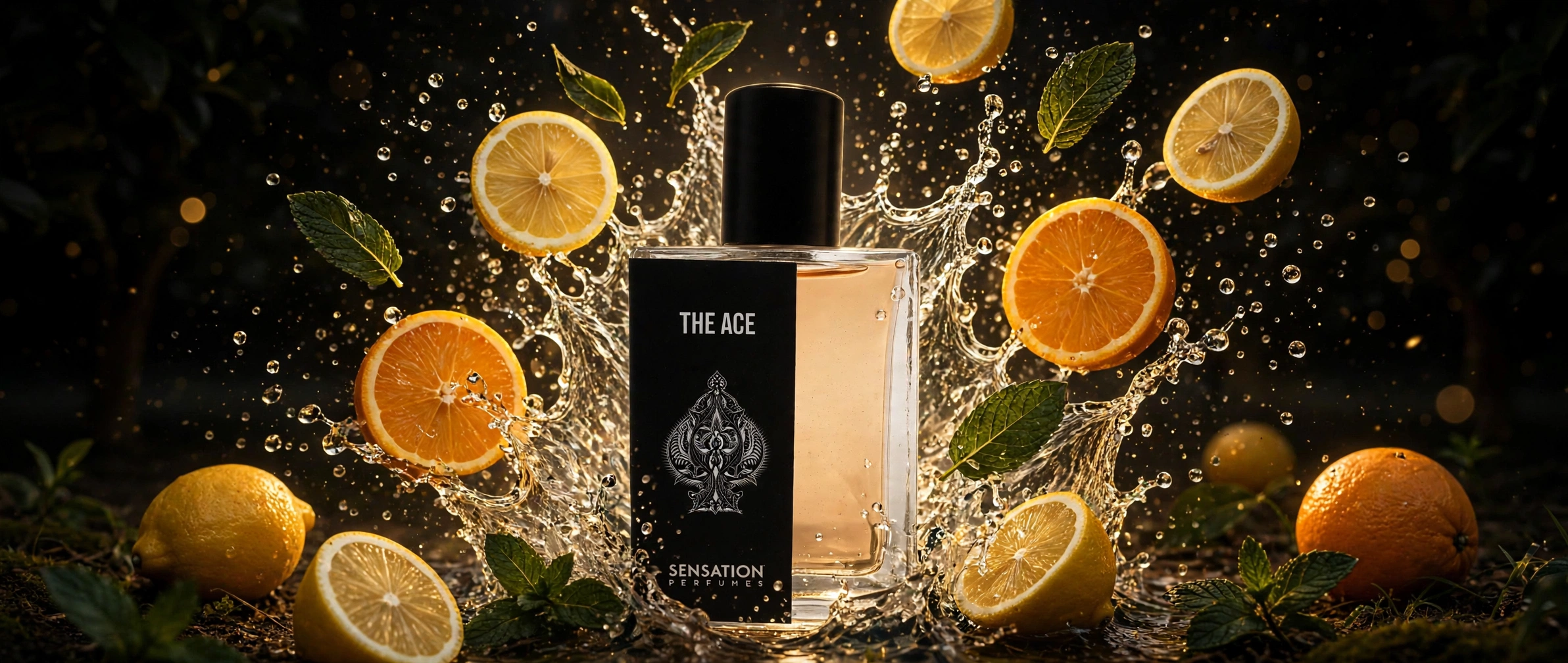 The Ace perfume with citrus splash