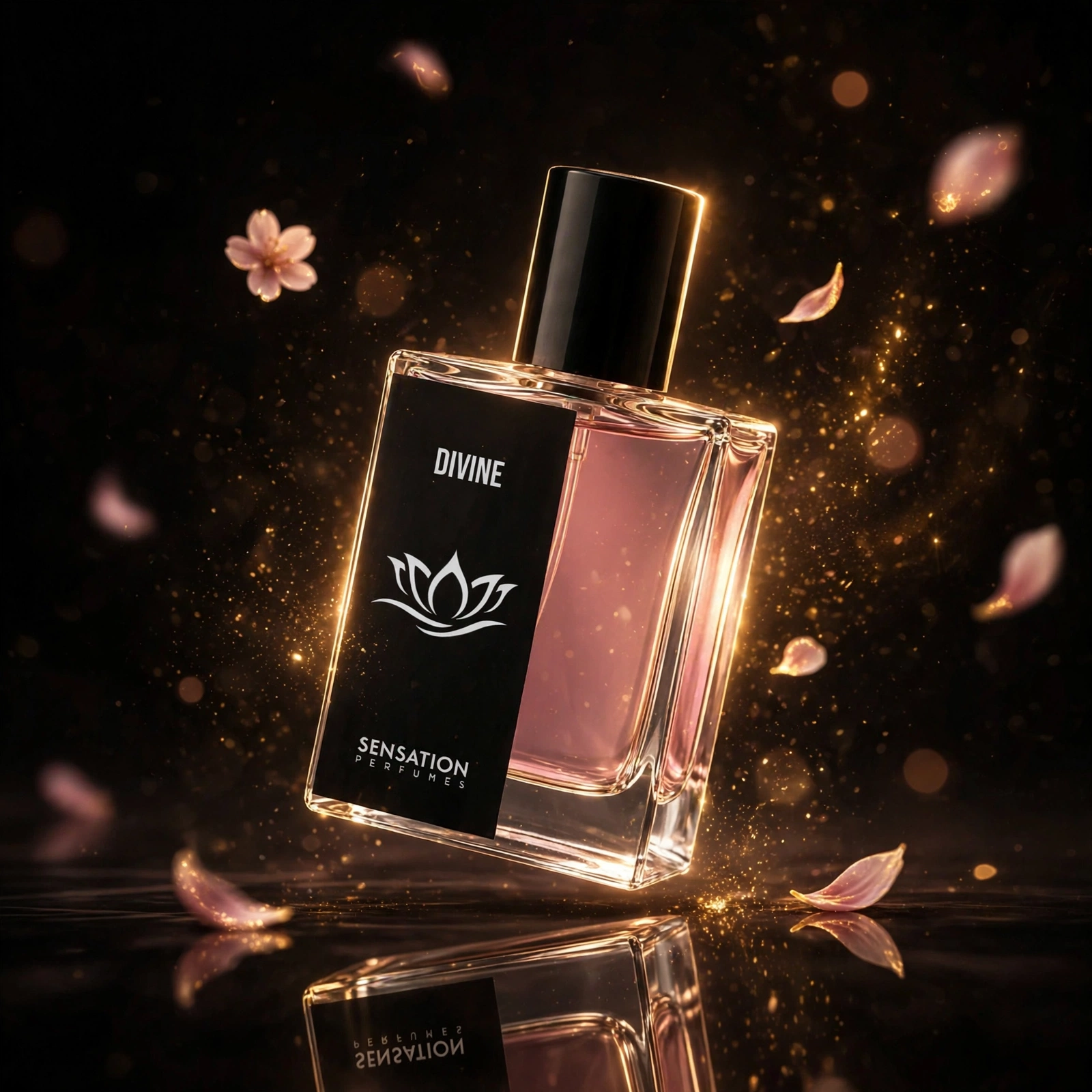 Divine perfume bottle