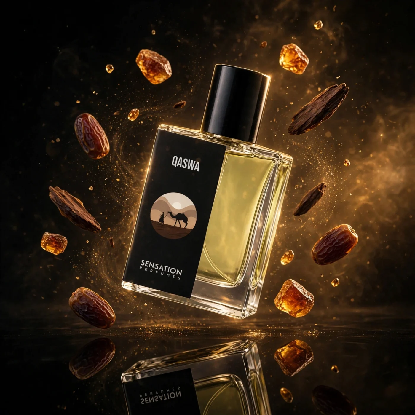 Qaswa — J. Legacy inspired oriental perfume Pakistan